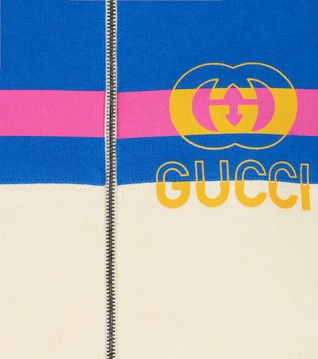 商品Gucci|婴幼儿 — 棉质针织运动夹克,价格¥3181,第3张图片详细描述