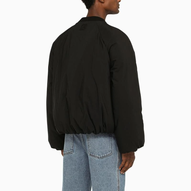 商品Loewe|Black padded fabric bomber jacket,价格¥16231,第3张图片详细描述