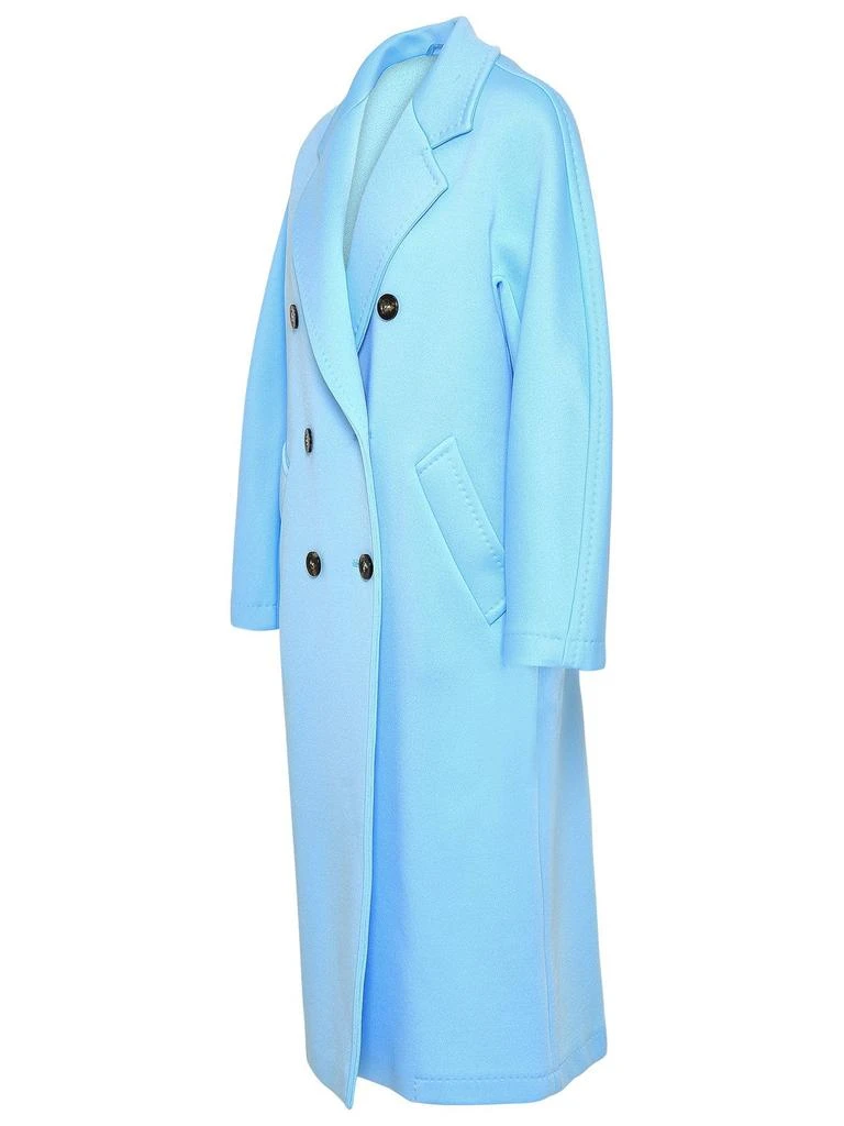 商品Max Mara|LIGHT BLUE COTTON BLEND MADAME2 COAT,价格¥5427,第2张图片详细描述