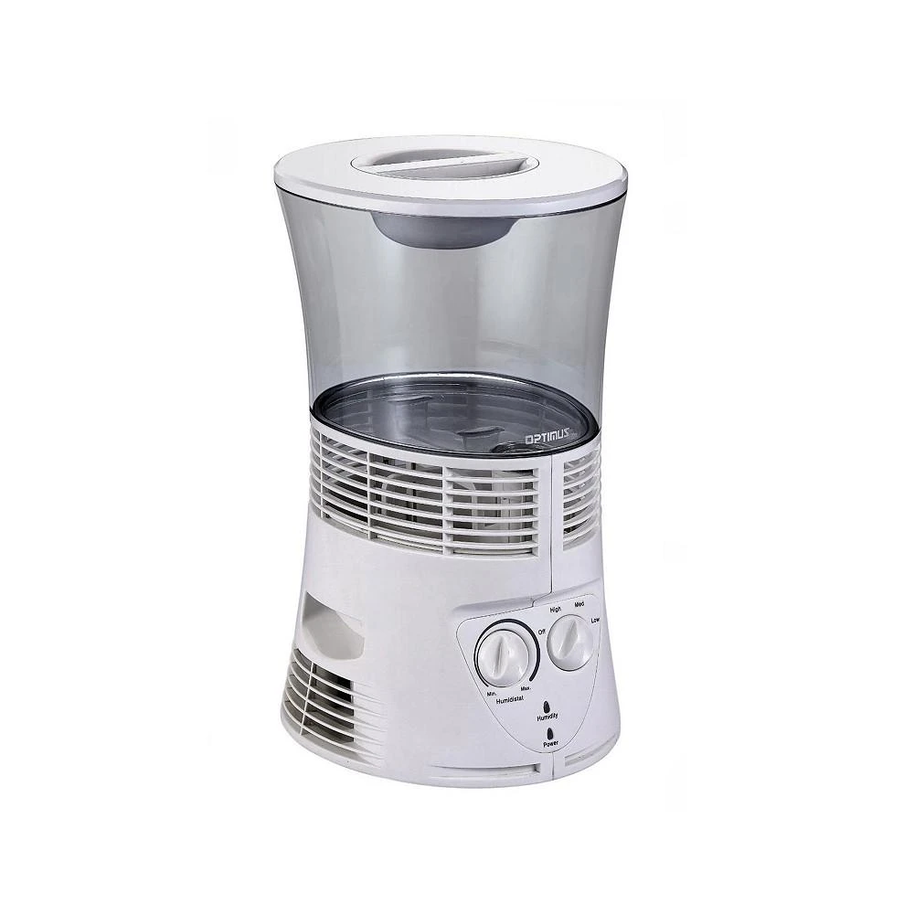 商品Optimus|3.0 Gal Cool Mist Evaporative Humidifier in White,价格¥472,第1张图片