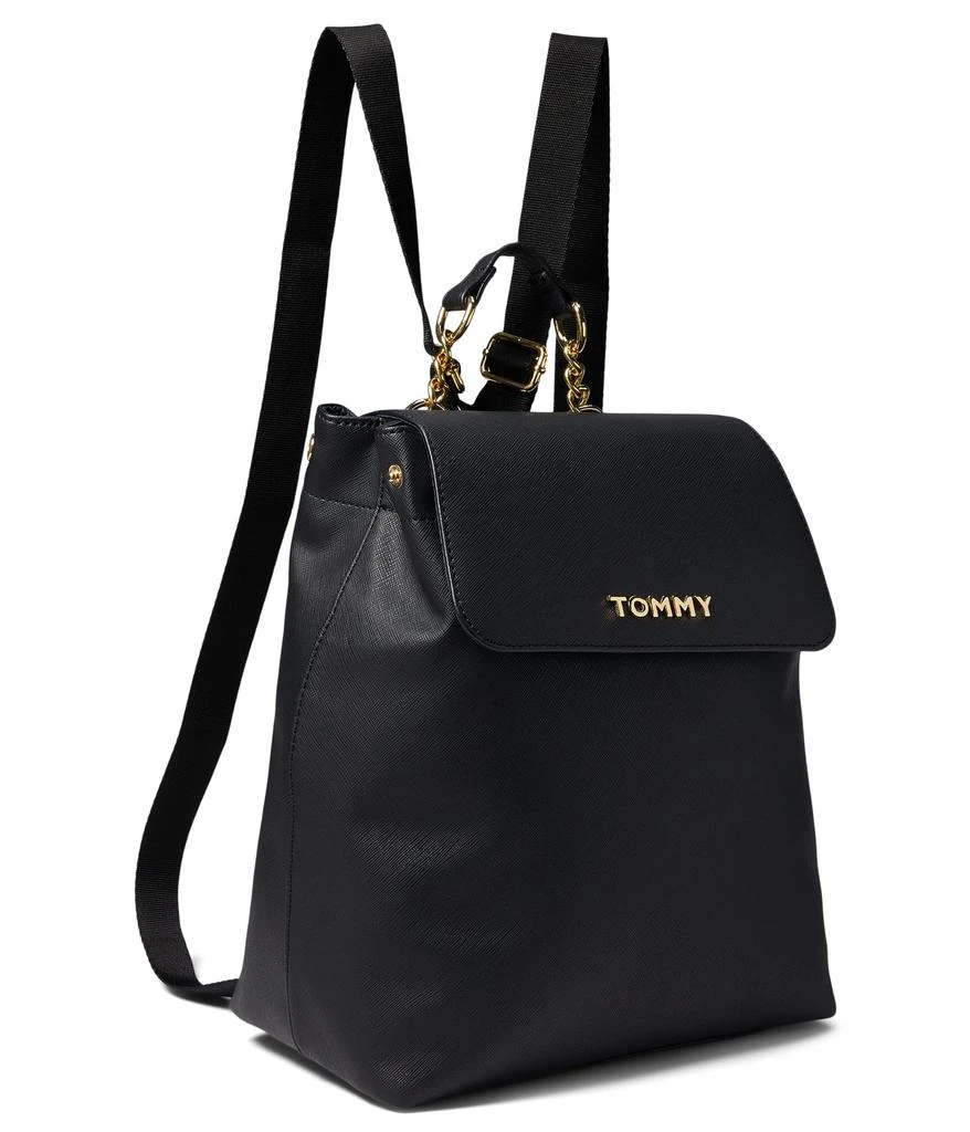 商品Tommy Hilfiger|Kendall II Flap Backpack-Saffiano PVC,价格¥380,第1张图片