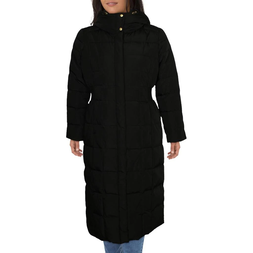 商品Cole Haan|Cole Haan Womens Plus Maxi Hooded Puffer Coat,价格¥813,第1张图片