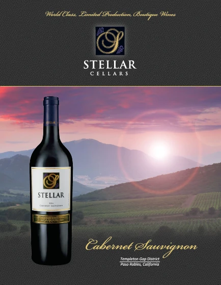 星际庄园赤霞珠干红葡萄酒 2016 | Stellar Cabernet Sauvignon 2016 (Paso Robles, CA) 商品