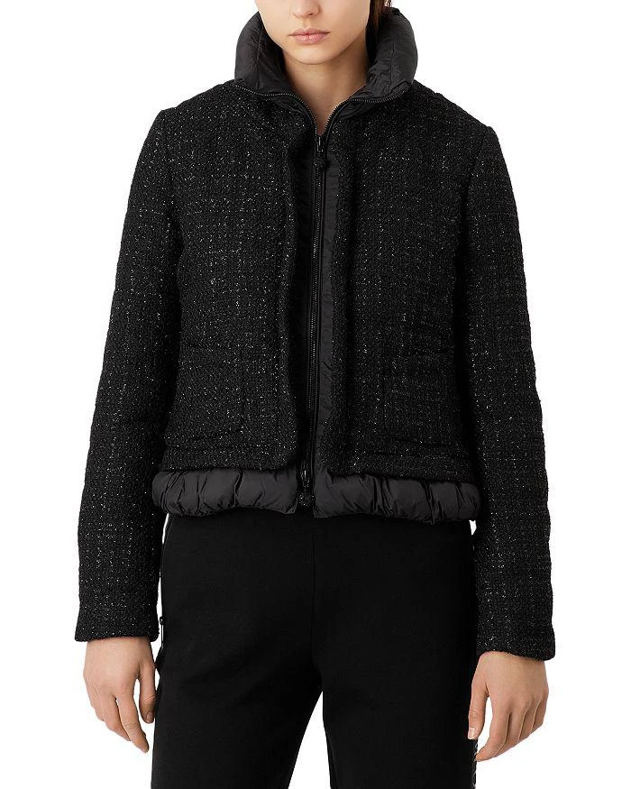 商品Emporio Armani|Metallic Tweed Jacket,价格¥3032,第1张图片