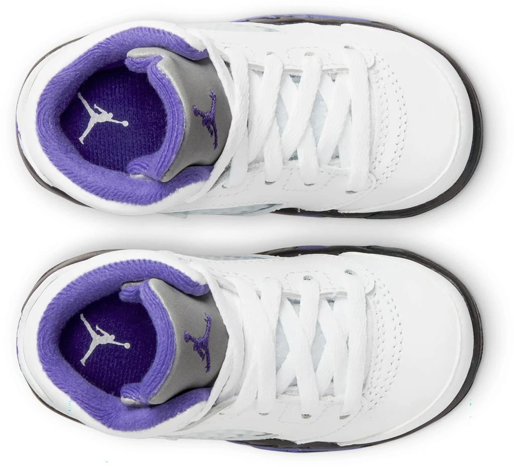 商品Jordan|Jordan Toddler Air Jordan 5 Retro Basketball Shoes,价格¥567,第4张图片详细描述