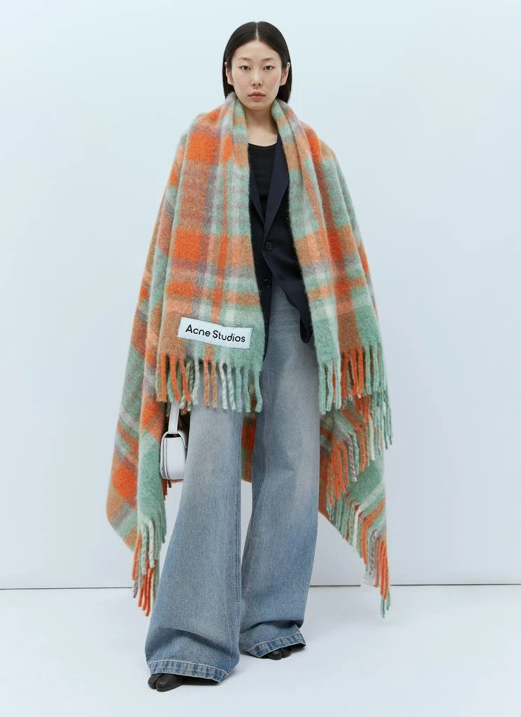 商品Acne Studios|Large Check Scarf,价格¥2221,第2张图片详细描述