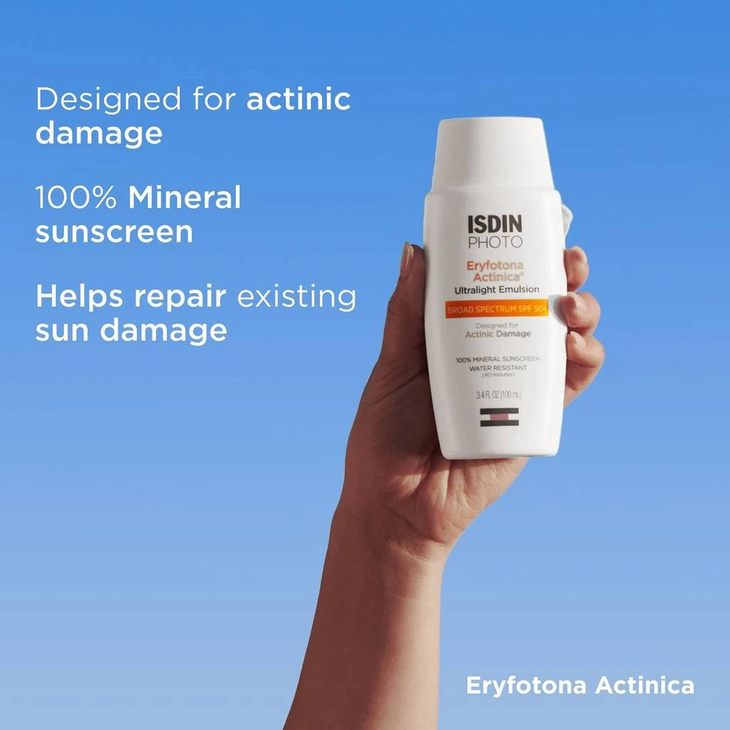 ISDIN Eryfotona Actinica Daily Lightweight Mineral SPF 50+ Sunscreen 100ml 商品