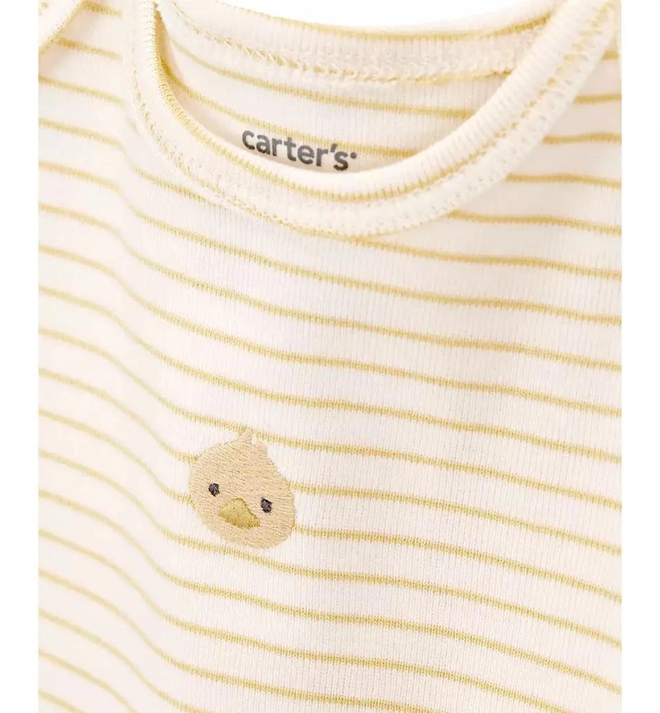 商品Carter's|Baby Little Hooded Cardigan, Duck Bodysuit & Pants, 3 Piece Set,价格¥83,第2张图片详细描述