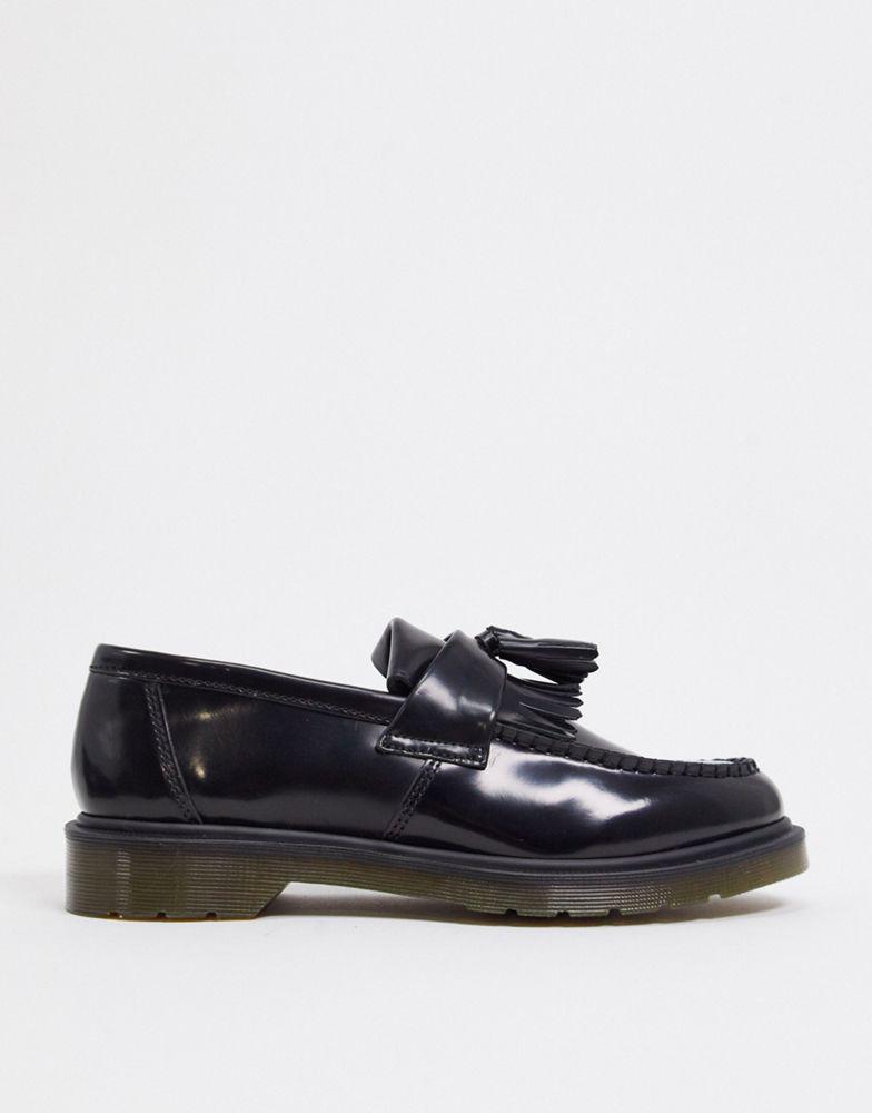 Dr Martens adrian tassel loafers in black商品第4张图片规格展示