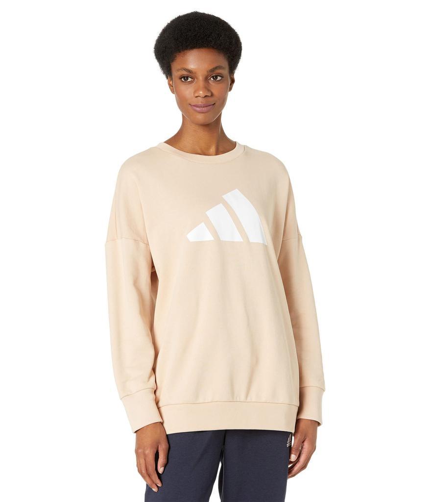 商品Adidas|Future Icons 3-Bar Crew Sweatshirt,价格¥199-¥222,第1张图片