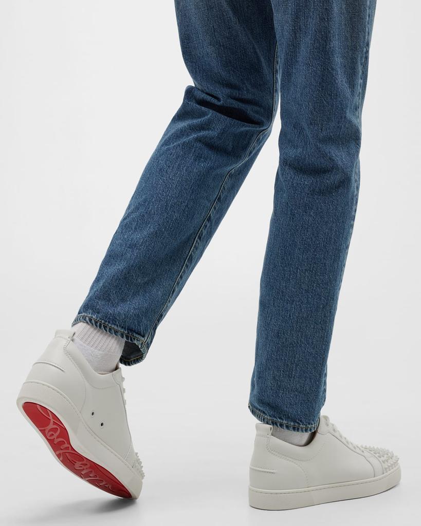 商品Christian Louboutin|Men's Louis Junior Spiked Low-Top Sneakers,价格¥6956,第4张图片详细描述