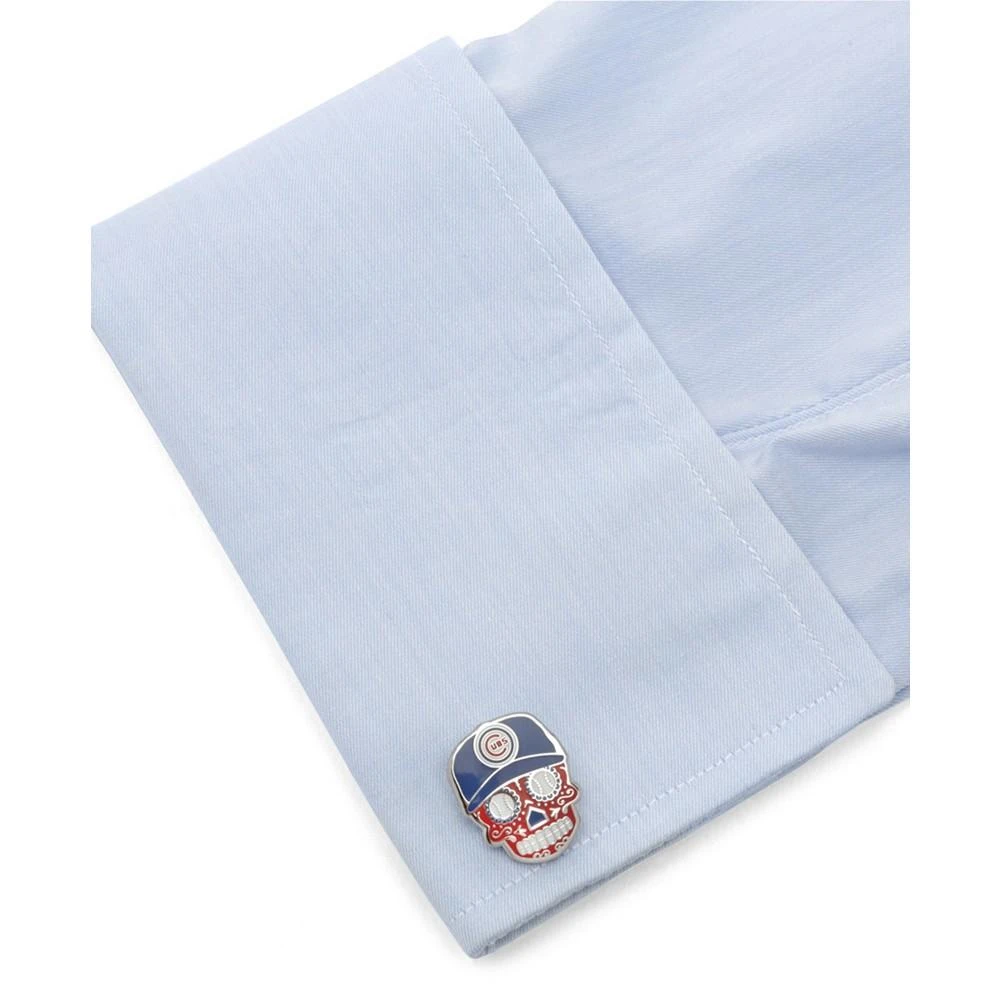 商品MLB|Men's Chicago Cubs Sugar Skull Cufflinks,价格¥577,第3张图片详细描述