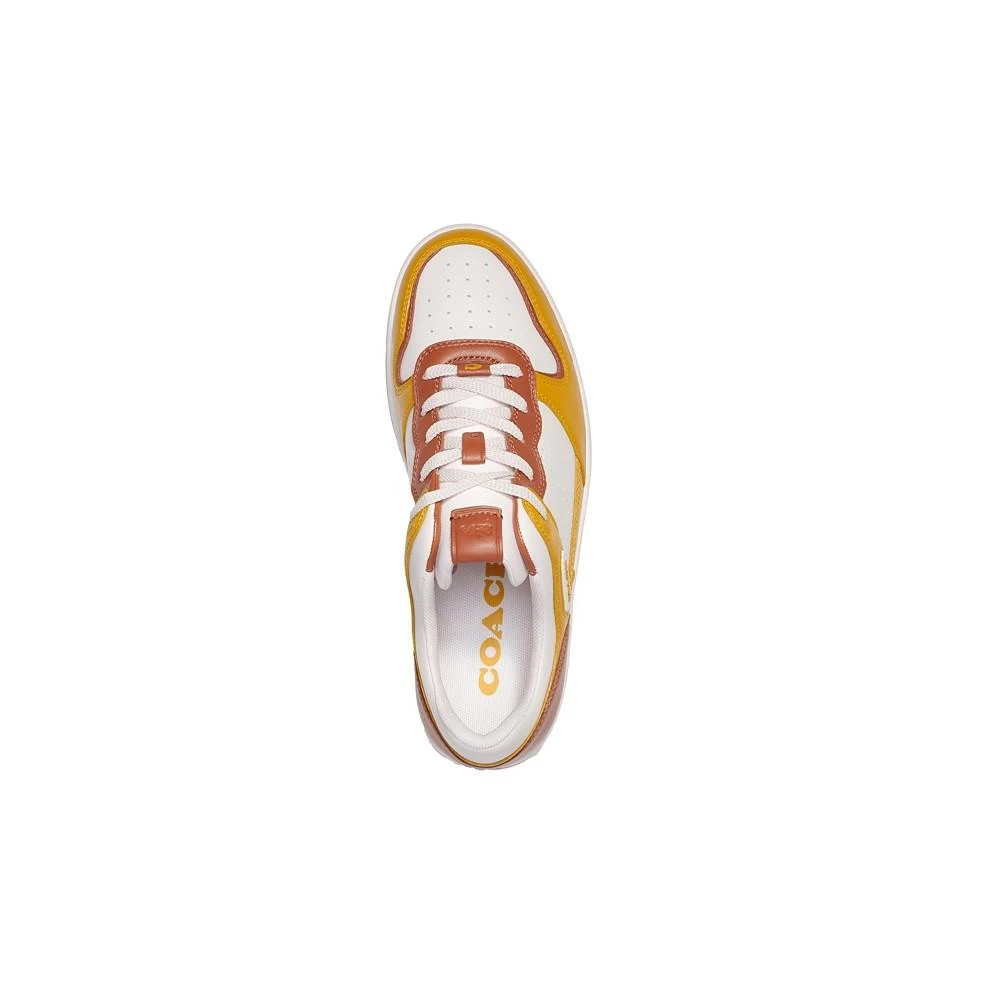 商品Coach|Men's C201 Leather Sneakers,价格¥1463,第4张图片详细描述