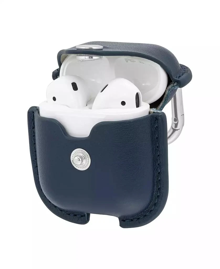 商品WITHit|Blue Leather Cover designed for Apple AirPods®,价格¥165,第3张图片详细描述