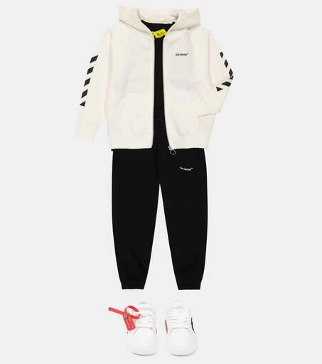 商品Off-White|Low Vulcanized皮革运动鞋,价格¥1697,第2张图片详细描述