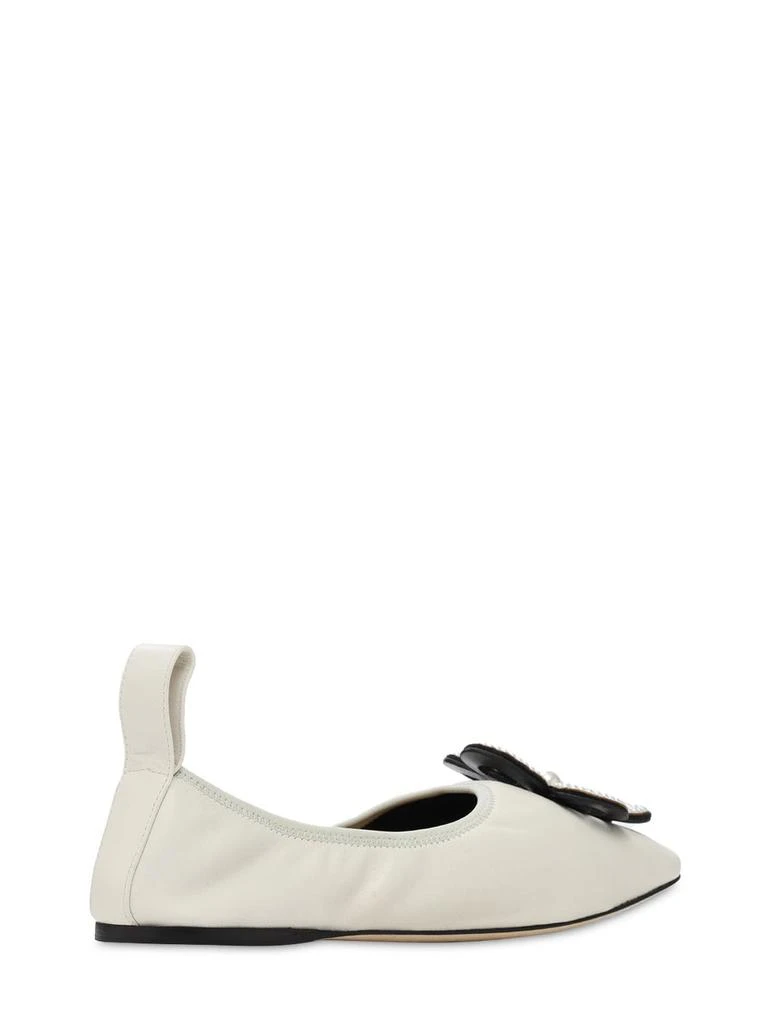 商品Loewe|10mm Flower Leather Ballerinas,价格¥6543,第2张图片详细描述