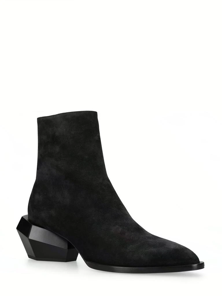 商品Balmain|Billy Suede Ankle Boots,价格¥11978,第2张图片详细描述