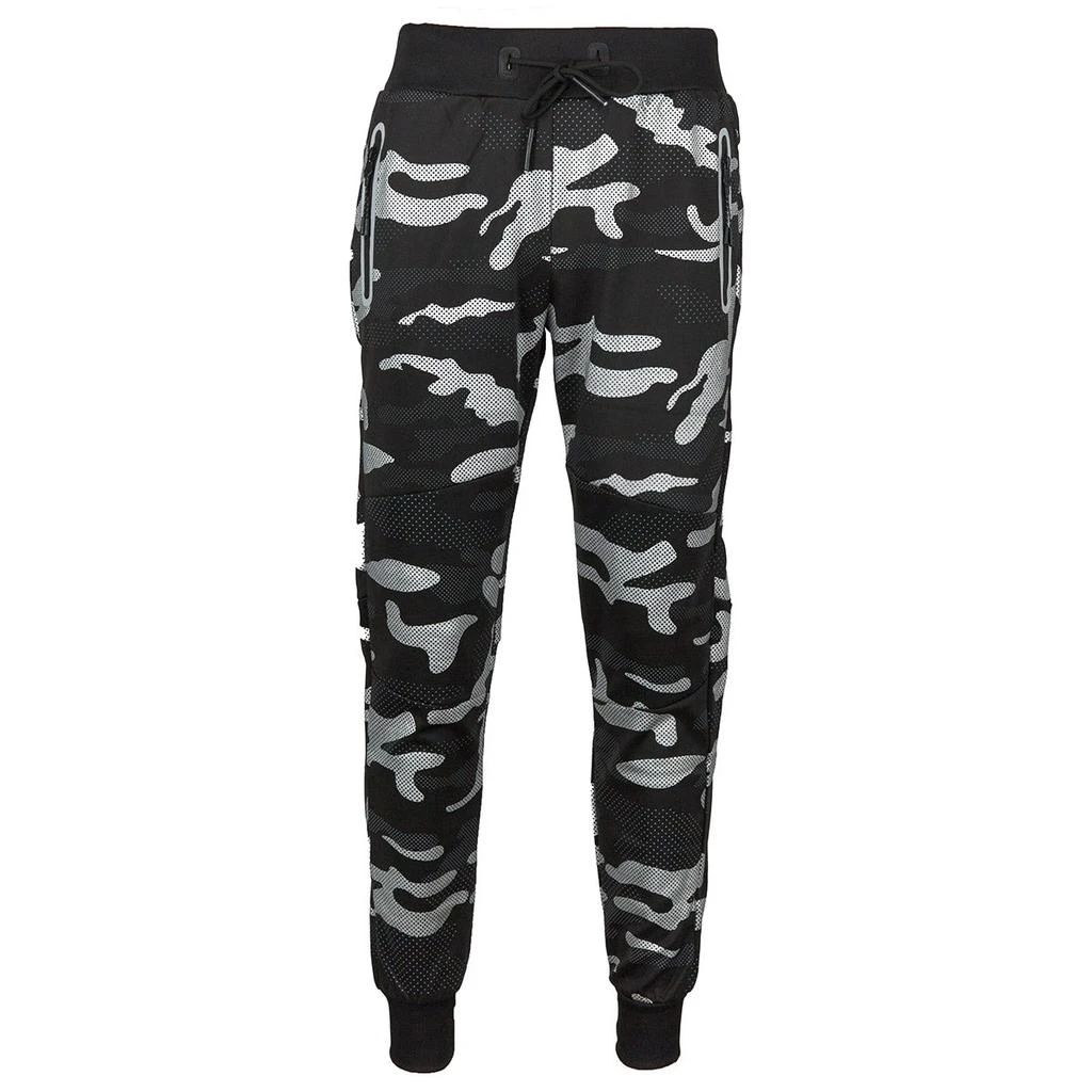 商品XS Sport|XS Sport Men's Pin Dot Camo Print Jogger With Reflective Zipper Pockets,价格¥83,第5张图片详细描述