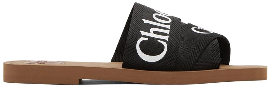 商品Chloé|Black Woody 凉拖,价格¥1954,第1张图片