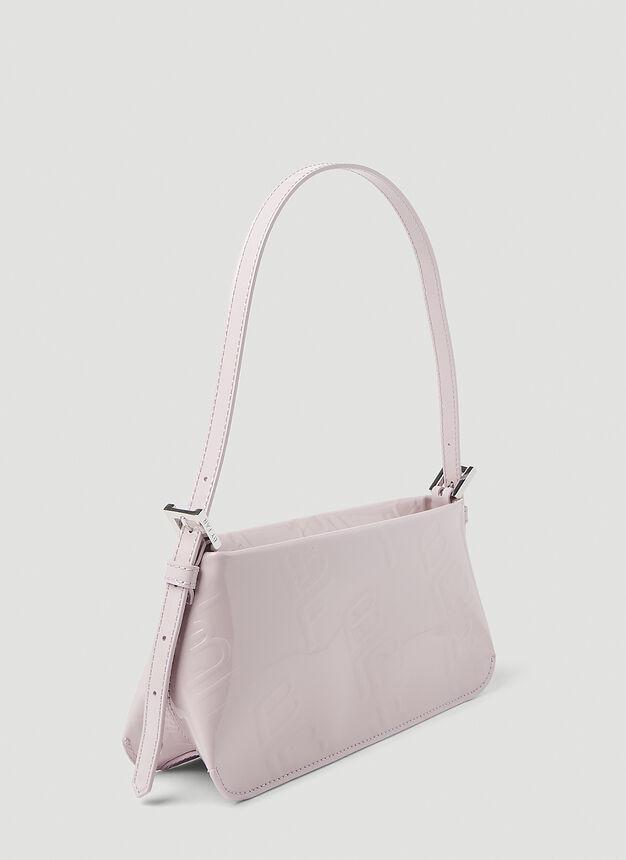 Dulce Dawn Embossed Shoulder Bag in Lilac商品第2张图片规格展示