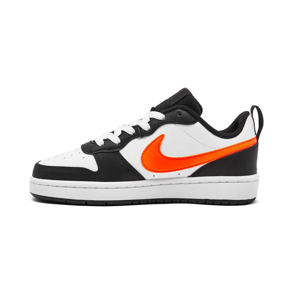 商品NIKE|Big Boys Court Borough Low 2 Casual Sneakers from Finish Line,价格¥375,第3张图片详细描述