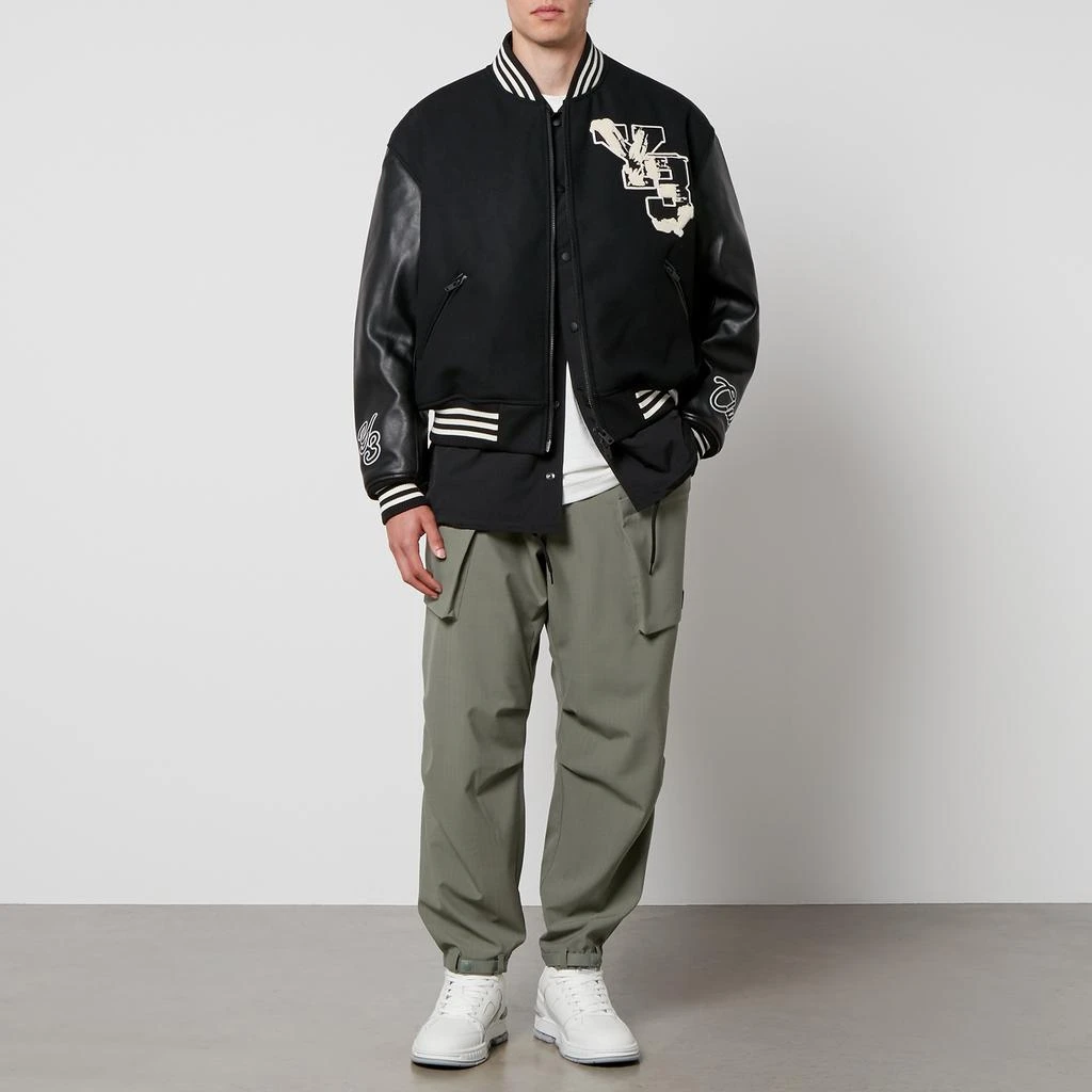 商品Y-3|Y-3 Letterman Felt and Faux Leather Jacket,价格¥3139,第3张图片详细描述