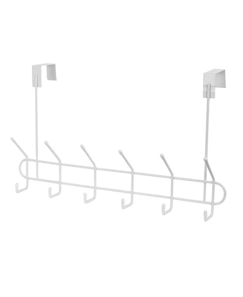 商品Spectrum|Over The Door 6-Double Hook Rack,价格¥147,第2张图片详细描述