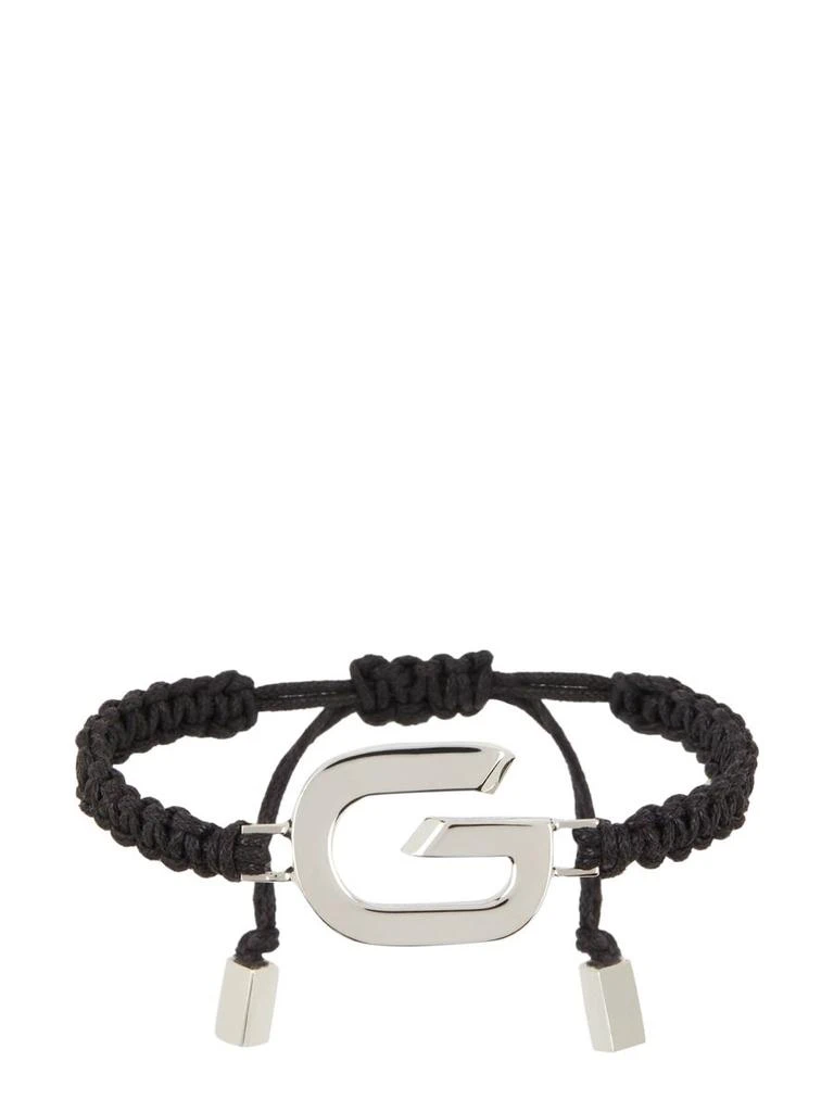 商品Givenchy|Givenchy G Plaque Logo Woven Bracelet,价格¥1389,第1张图片