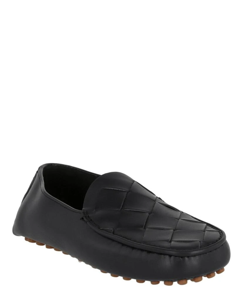 商品Bottega Veneta|Mens Intrecciato Leather Loafers,价格¥1352,第2张图片详细描述