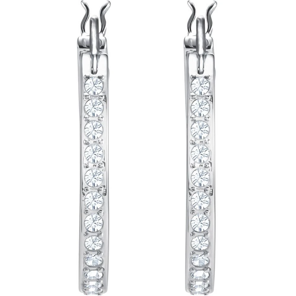 商品Swarovski|Small Sommerset Crystal Hoop Earrings,3/4",价格¥367,第2张图片详细描述