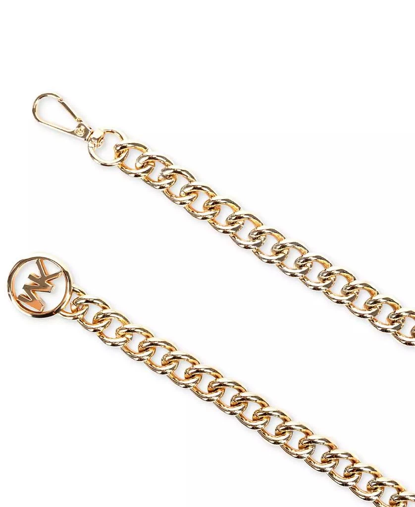 商品Michael Kors|Women's MK Logo Metal Chain Belt,价格¥347,第4张图片详细描述