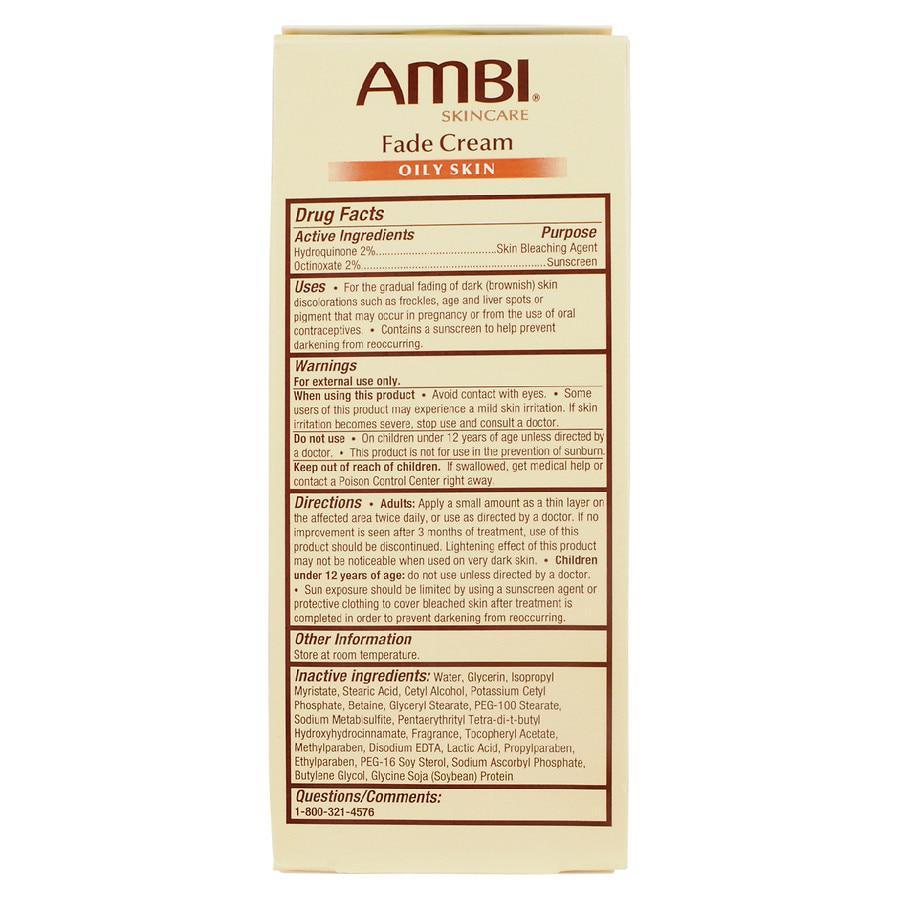 商品Ambi|Fade Cream For Oily Skin,价格¥54,第4张图片详细描述