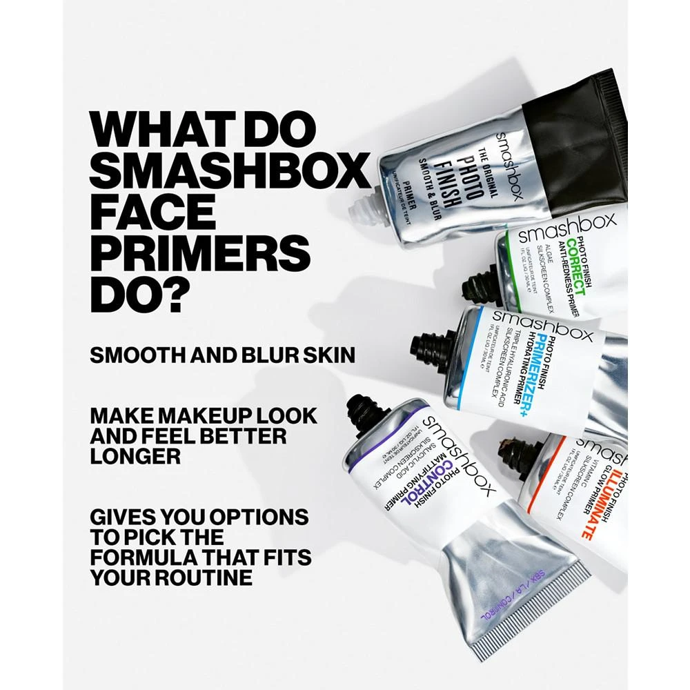 商品Smashbox Cosmetics|5-Pc. On-Set Essentials Mini Photo Finish Primer Set,价格¥360,第3张图片详细描述