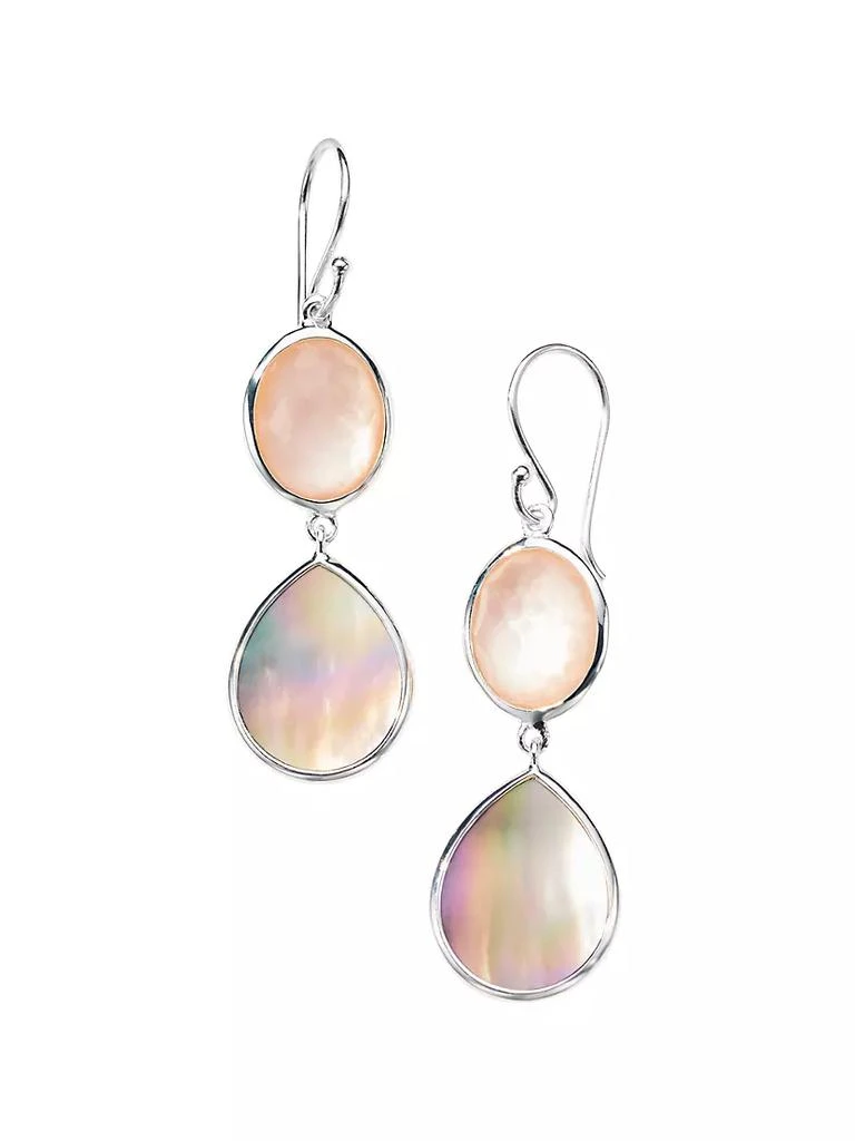 商品Ippolita|Polished Rock Candy Sterling Silver &amp; Multi-Stone Drop Earrings,价格¥2611,第1张图片