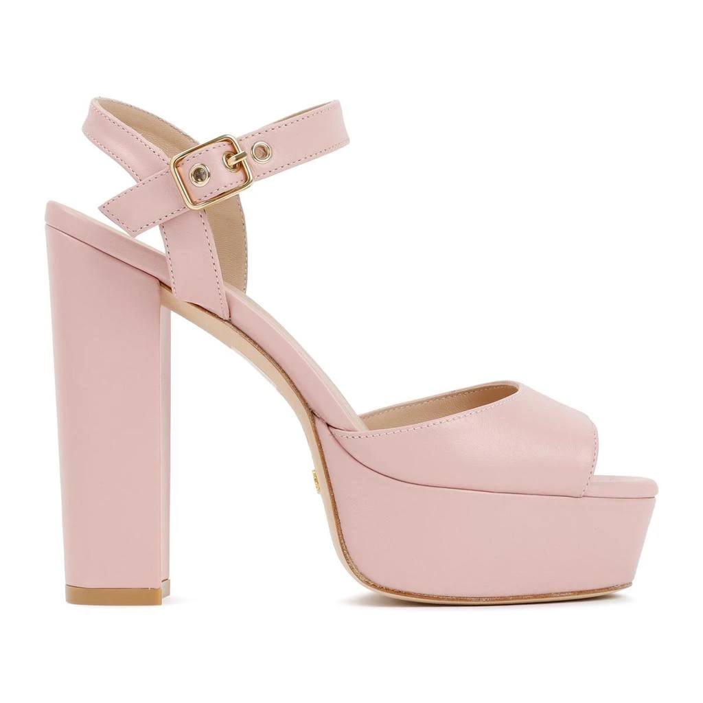 商品Stuart Weitzman|STUART WEITZMAN  RYDER 95 PLATFORM SANDALS SHOES,价格¥2064,第1张图片