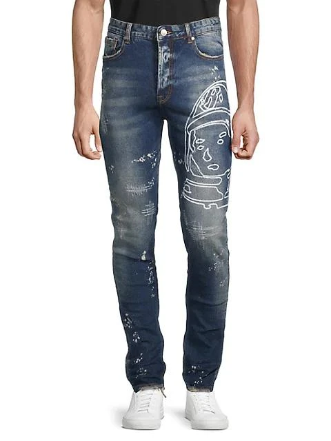 商品Billionaire Boys Club|Logo Helmet Five-Pocket Jeans,价格¥1455,第3张图片详细描述