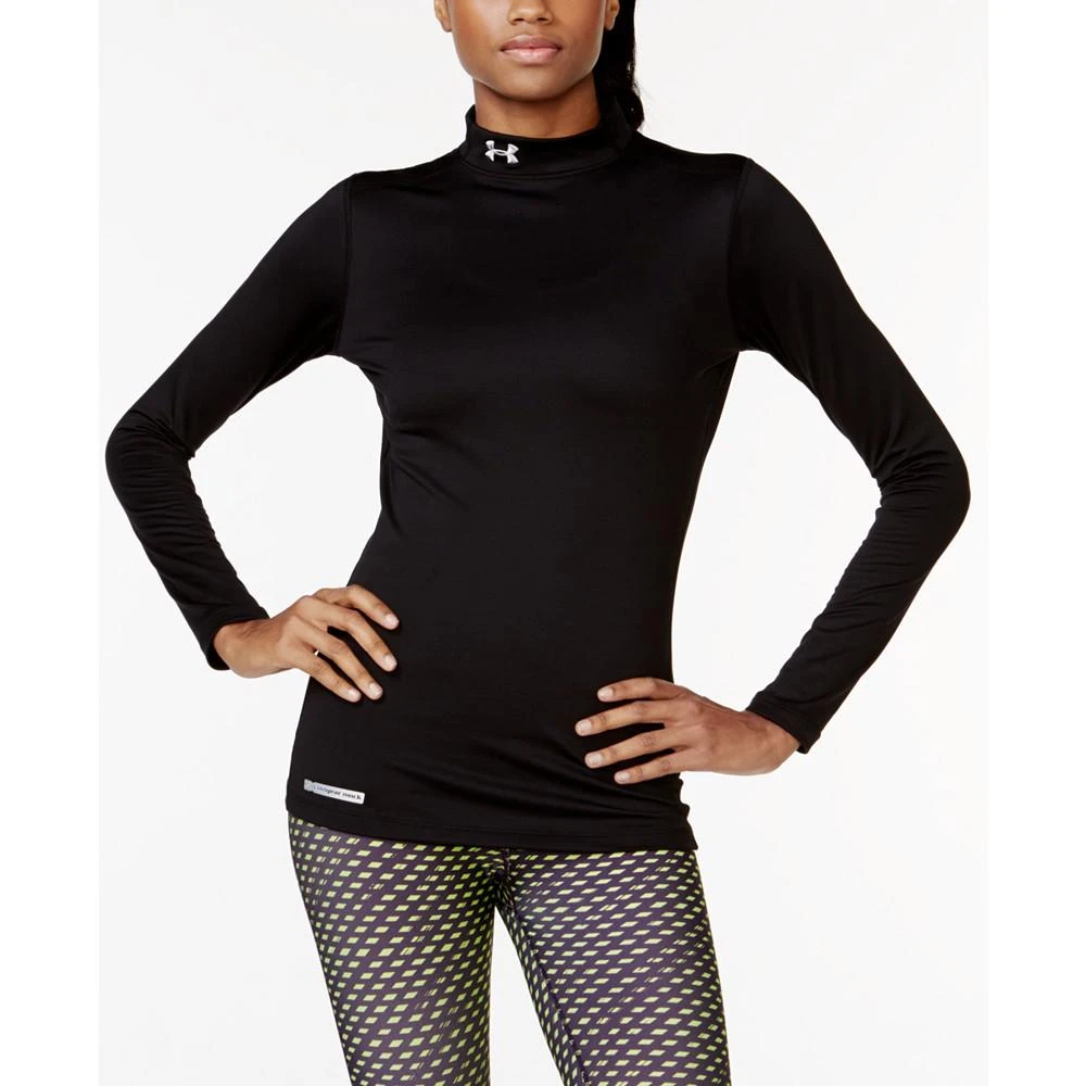 商品Under Armour|Women's ColdGear® Fleece-Lined Mock Neck Top,价格¥382,第1张图片