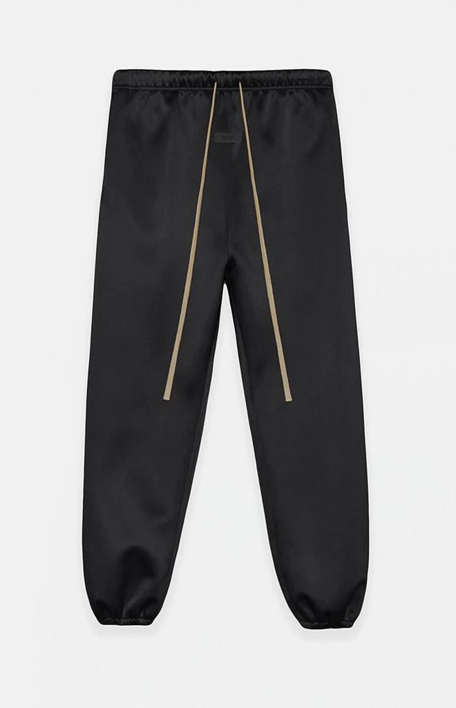 商品Essentials|Women's Black Satin Sweatpants,价格¥876,第1张图片