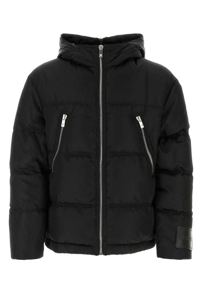 商品Versace|Versace Hooded Zip-Up Puffer Jacket,价格¥9170,第1张图片