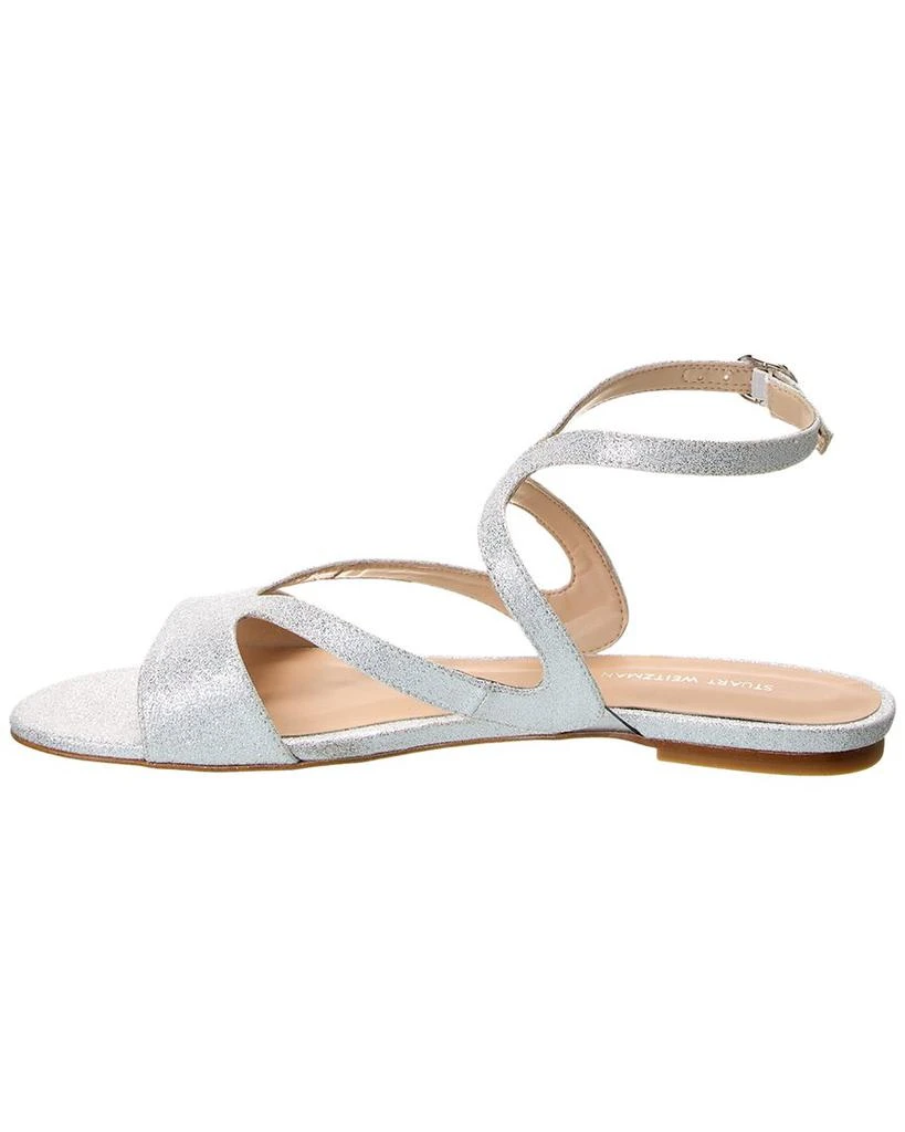 商品Stuart Weitzman|Stuart Weitzman Mariposa Glitter Sandal,价格¥556,第2张图片详细描述