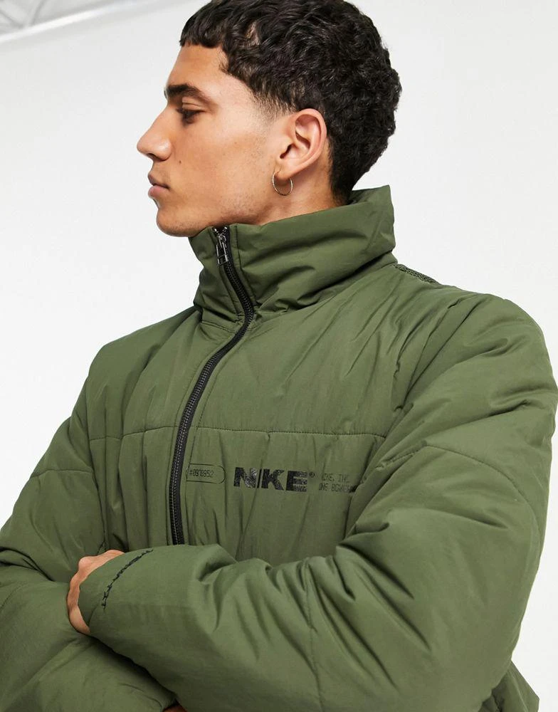 商品NIKE|Nike City Made padded utility jacket in khaki,价格¥758,第4张图片详细描述