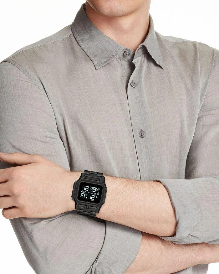 商品Nixon|Regulus All-Black Link Bracelet Watch, 46mm,价格¥1882,第2张图片详细描述