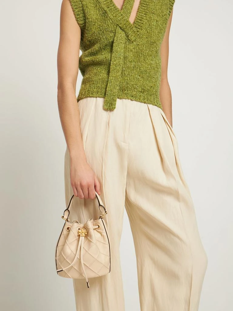 商品Tory Burch|Fleming Soft Leather Bucket Bag,价格¥3817,第2张图片详细描述