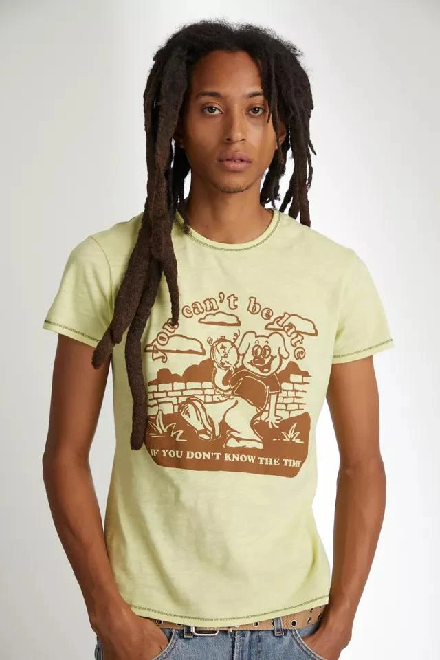 商品Urban Outfitters|UO Shrunken Graphic Tee,价格¥78,第4张图片详细描述
