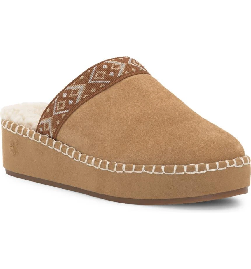 商品Lucky Brand|Lezliey Wedge Slipper,价格¥271,第1张图片