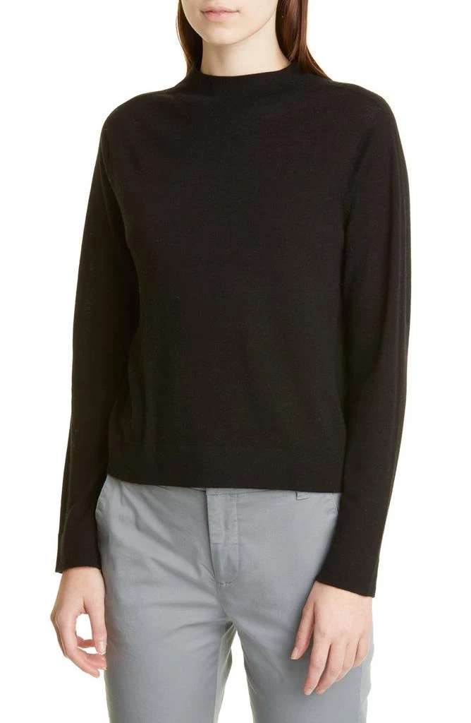 商品Vince|Funnel Neck Wool Blend Sweater,价格¥658,第1张图片