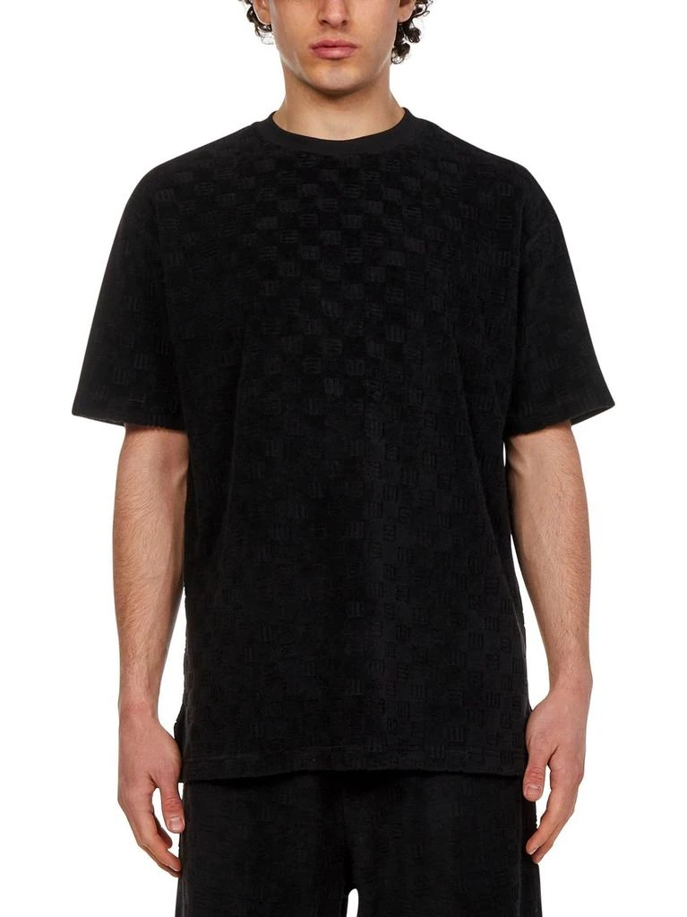 商品Ambush|Ambush Monogram Jacquard Velvet Effect T-Shirt,价格¥1565,第2张图片详细描述