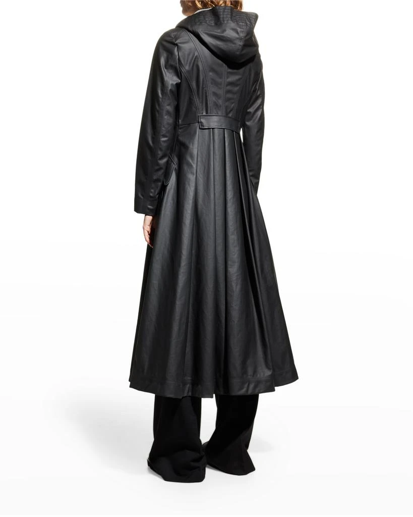 商品Gabriela Hearst|Coleman Long Coat w/ Detachable Hood,价格¥7197,第4张图片详细描述