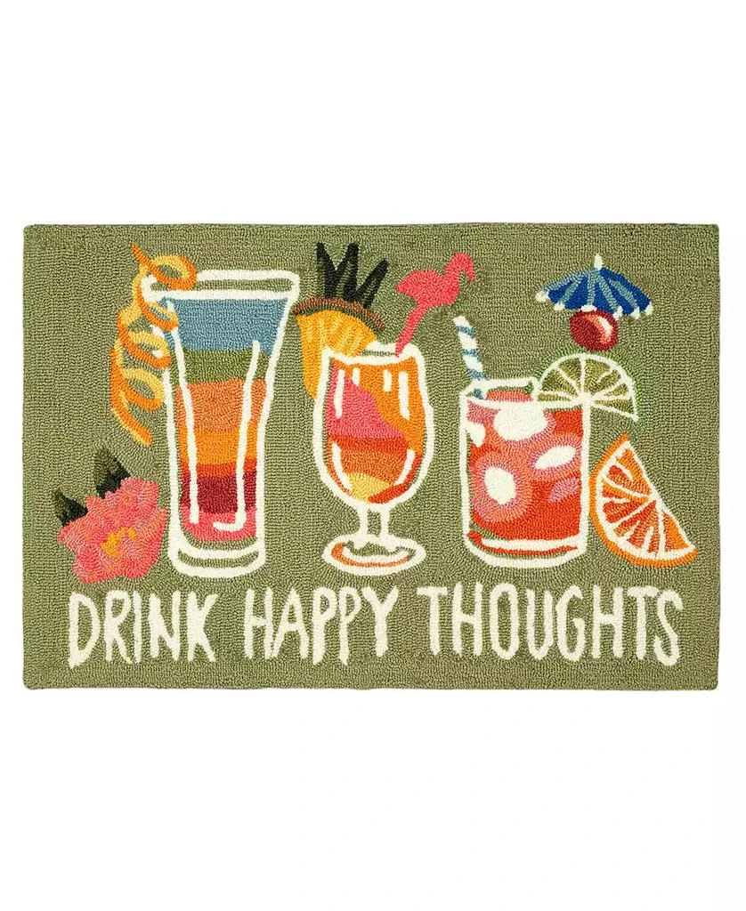 商品Liora Manne'|Frontporch Happy Drinks 2' x 3' Outdoor Area Rug,价格¥401,第1张图片