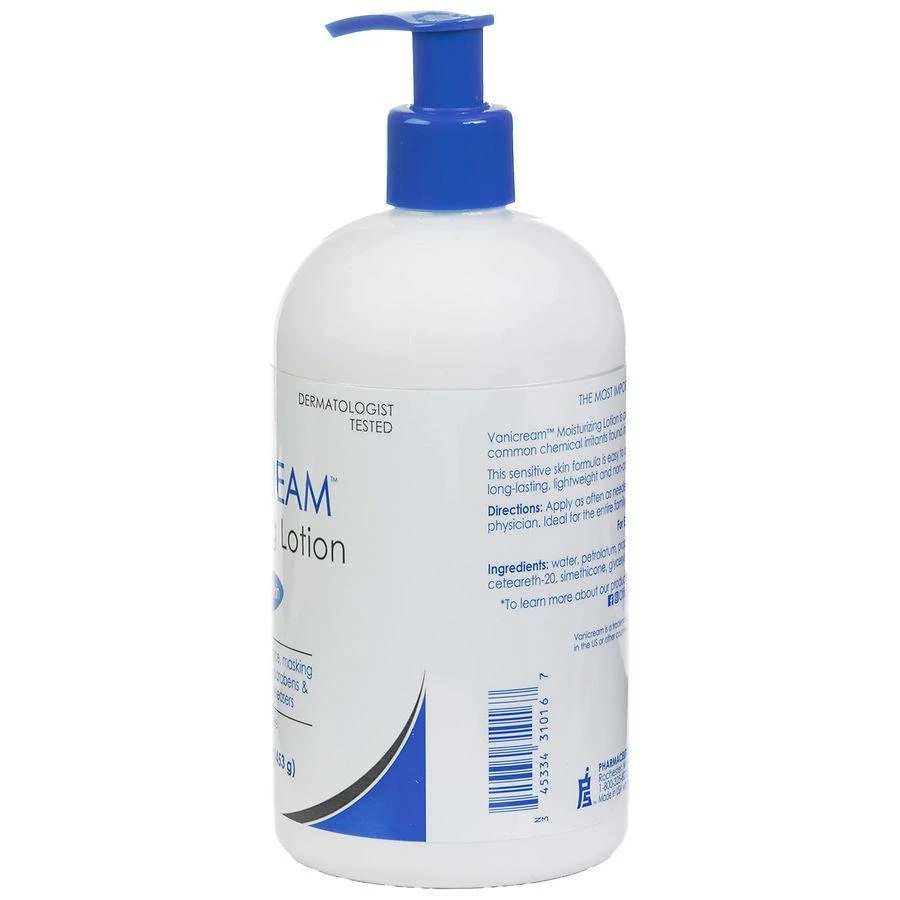商品Vanicream|Moisturizing Lotion for Sensitive Skin Fragrance-Free,价格¥126,第3张图片详细描述